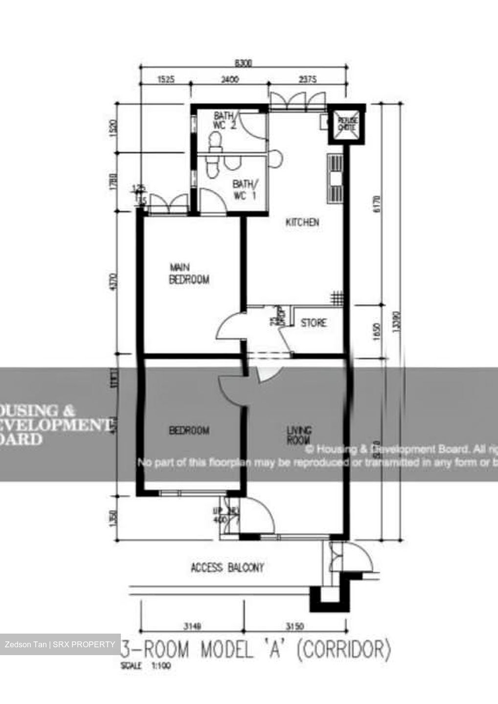 Blk 341 Bukit Batok Street 34 (Bukit Batok), HDB 3 Rooms #568898651